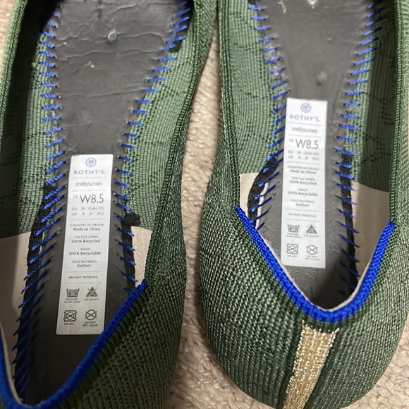 Rothy’s The Point Safari Size 8.5 LIKE NEW - Picture 5 of 6
